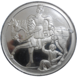 Vatikán strieborná medaila 1973