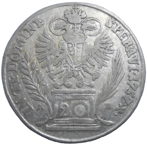František Lotrinský 20 grajciar 1757 NB