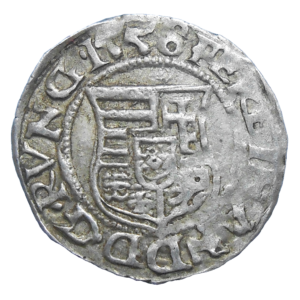 Ferdinand I. Denár 1558 KB