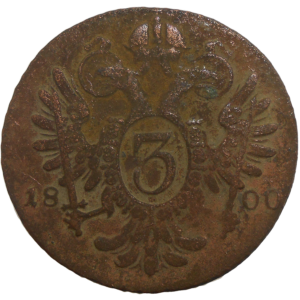 František II. 3 grajciar 1800 S