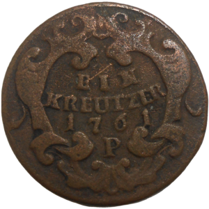 Mária Terézia 1 grajciar 1761 P