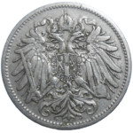 František Jozef I. 20 Heller 1907 bz