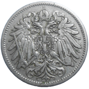 František Jozef I. 20 Heller 1907 bz