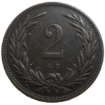 František Jozef I. 2 Fillér 1895 KB