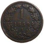 František Jozef I. 1 grajciar 1859 A