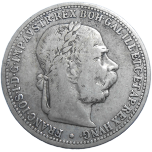 František Jozef I. 1 koruna 1897 bz