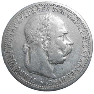 František Jozef I. 1 koruna 1905 bz