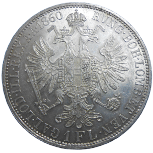František Jozef I. 1 zlatník 1860 A