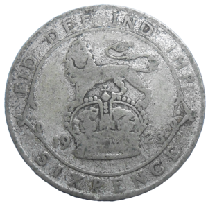 Veľká Británia 6 Pence 1923