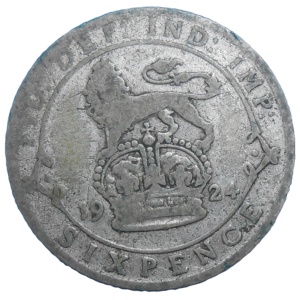 Veľká Británia 6 Pence 1924