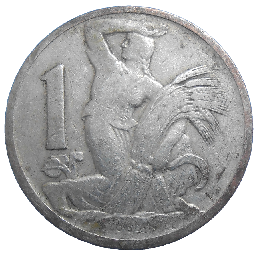 1 Kč 1929 1 Kč 1929