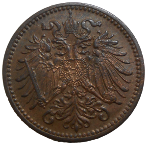 František Jozef I. 1 Heller 1901 bz