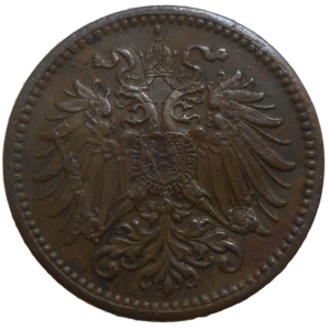 František Jozef I. 1 Heller 1914 bz