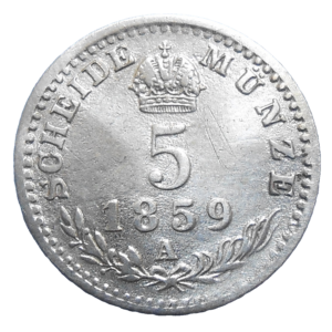 František Jozef I. 5 grajciar 1859 A
