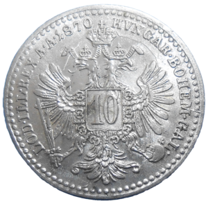 František Jozef I. 10 grajciar 1870 bz