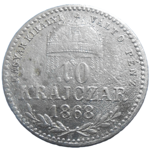 František Jozef I. 10 grajciar 1868 GYF