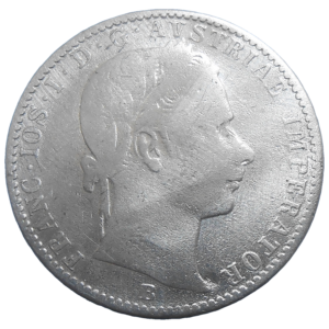 František Jozef I. 1/4 zlatník 1860 B