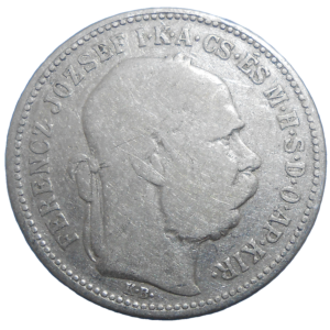 František Jozef I. 1 koruna 1893 KB