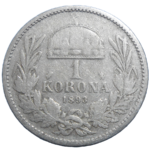 František Jozef I. 1 koruna 1893 KB
