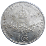 František Jozef I. 1 koruna 1908 Jubilejná