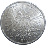 František Jozef I. 2 koruna 1912 bz