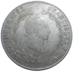 František II. 20 grajciar 1829 E