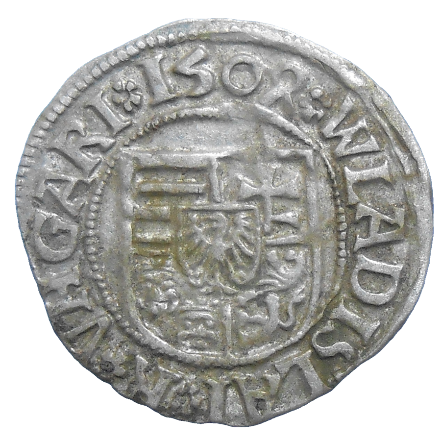 Vladislav II. Jagelovský Denár 1504 KH Vladislav II. Jagelovský Denár 1504 KH