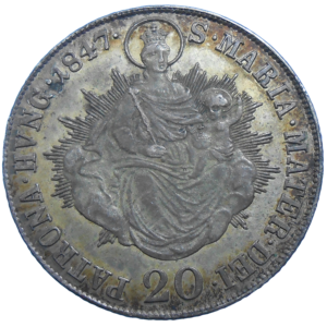 Ferdinand V. 20 grajciar 1847 B