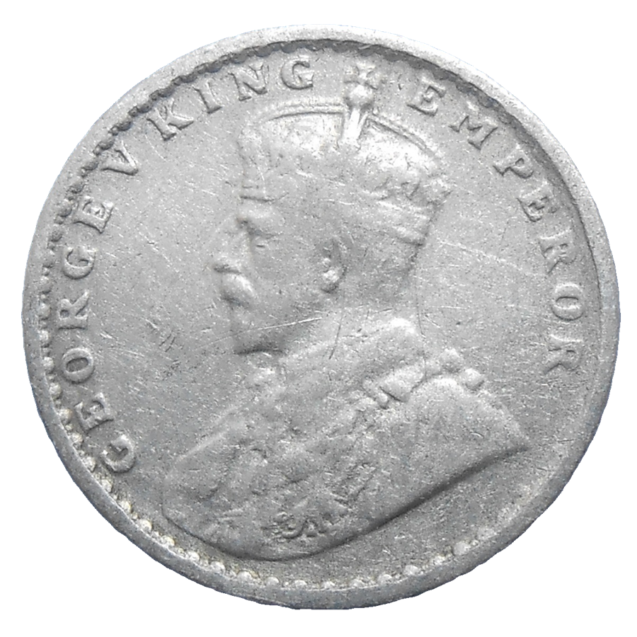 India 2 Annas 1913 India 2 Annas 1913
