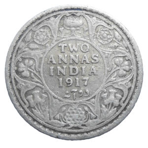 India 2 Annas 1917