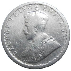 India 1/4 Rupee 1919