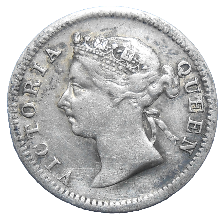 Hong Kong 5 Cents 1898 Hong Kong 5 Cents 1898