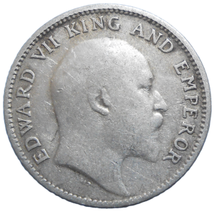 India 1/4 Rupee 1905