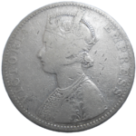 India 1 Rupee 1892