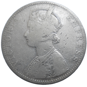 India 1 Rupee 1892