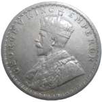 India 1 Rupee 1913