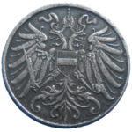 Karol I. 2 Heller 1918 bz
