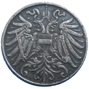 Karol I. 2 Heller 1918 bz