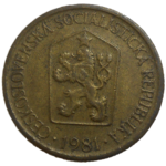 1 Koruna 1981
