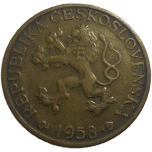 1 Koruna 1958