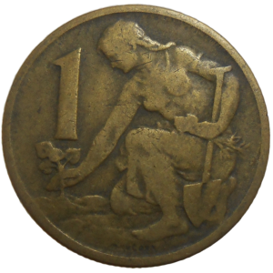 1 Koruna 1957