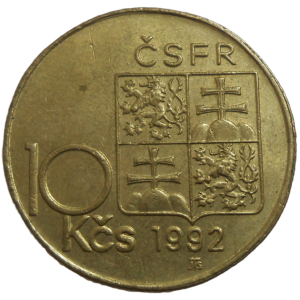 10 Kčs 1992 A. Rašín