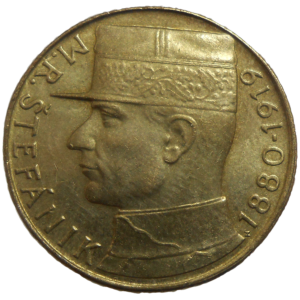 10 Kčs 1991 M. R. Štefánik