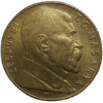 10 Kčs 1990 T. G. Masaryk