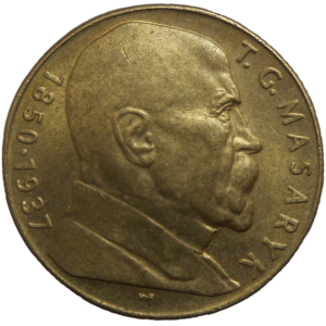10 Kčs 1990 T. G. Masaryk