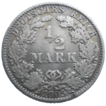 Nemecko 1/2 Mark 1905 E