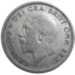 Veľká Británia 1 Shilling 1928
