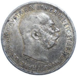 František Jozef I. 2 Koruna 1913 bz