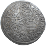 Leopold I. 3 grajciar 1670