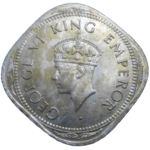 India 2 Annas 1946